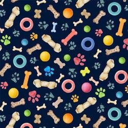 Paws in the Rain DOG TOYS DCX12404-MULT-D Fabric