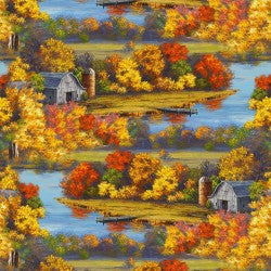 North Country Deer Ridge DDC12447-MULT-D Fabric