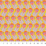 Shooting Star Bouncy Blooms Saffron Fabric