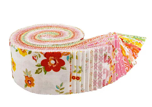 Peach Cobbler - 2.5" Strips, 40 pcs - Jelly Roll