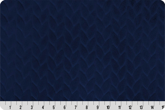 Luxe Cuddle - Avery - Navy - Yardage