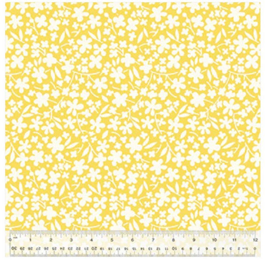 Merry-Go-Round- 54794-2 - Soft Mini Yellow -YARDAGE