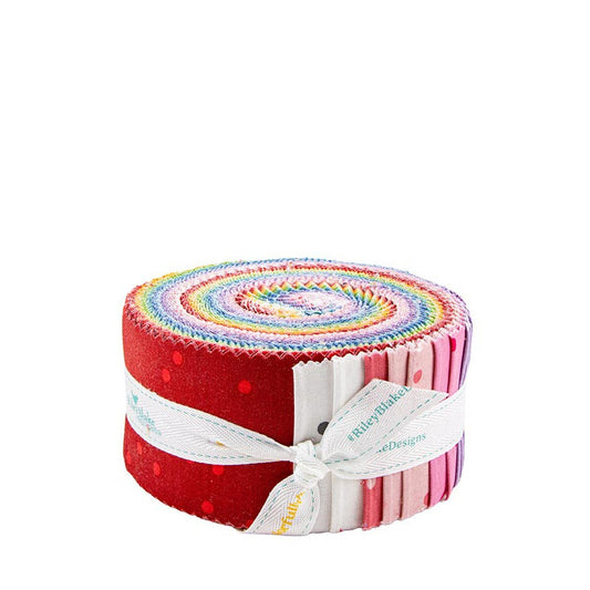 On the Dot - 2.5" 40 pcs - Jelly Rolls