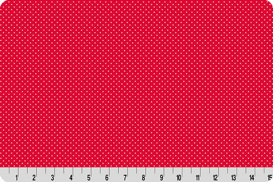 Quilting Cuddle - Cottage Rose Lane - Bitty Dot - Candy Apple - Yardage