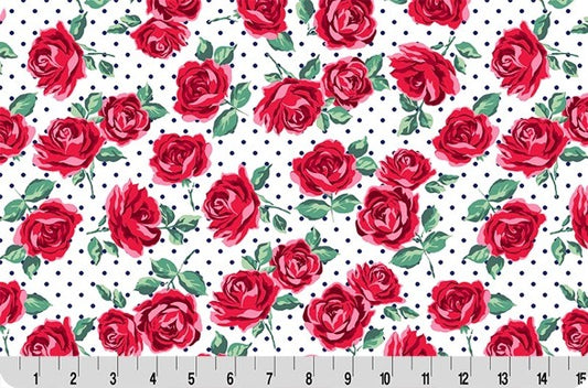Quilting Cuddle - Cottage Rose Lane - Briar - Snow - Yardage