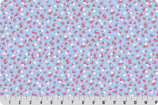 Quilting Cuddle - Cottage Rose Lane - Kensington - Blue Bonnet - Yardage