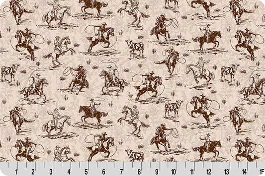 Quilting Cuddle - Echoes of the Range - Prairie - Chocolate - Yardage