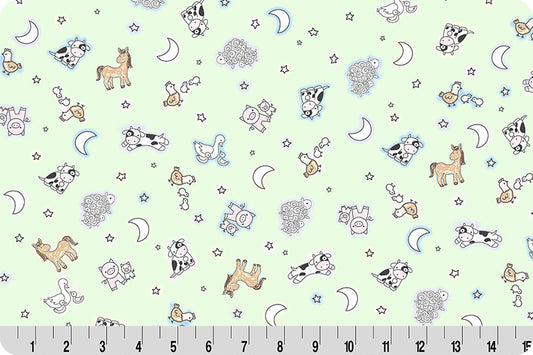 Quilting Cuddle - Goodnight Farm - Sleepy Farm - Pastel - Yardage