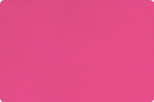 Quilting Cuddle Solid - Think Pink - Yardage
