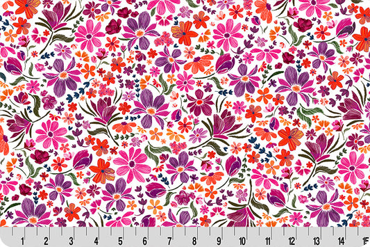 Quilting Cuddle - Whispering Blooms - Mystical - Snow - Yardage