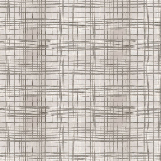 The Plaid One - String Theory Plaid - Seashell- Yardage
