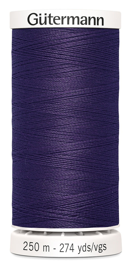Gutermann - Polyester All Purpose Thread - 250 m/274 yds - #941 - Dark Plum