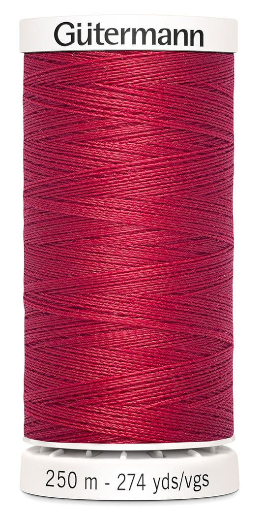 Gutermann - Polyester All Purpose Thread - 250 m/274 yds - #394 - Peasant Red