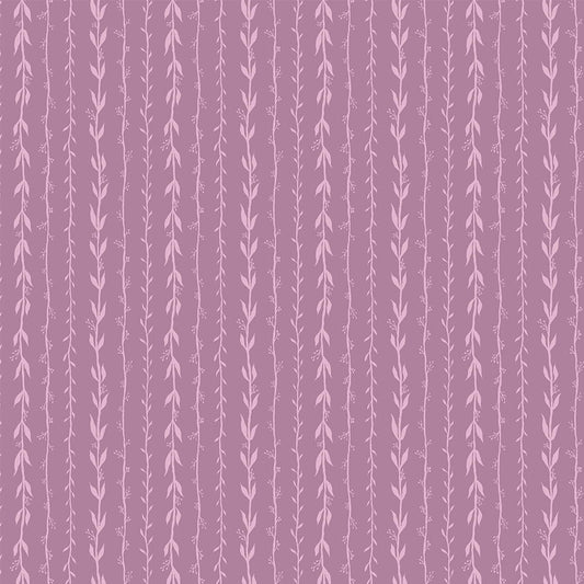 Thicket & Bramble Stripe Purple Fabric