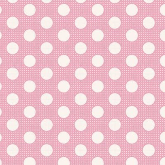 Tilda - Dots - Pink - Yardage