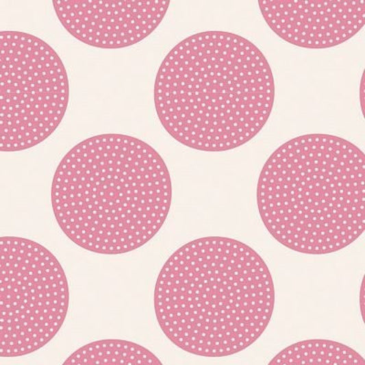 Tilda - Classic Basics - Dottie Dots - Pink - Yardage
