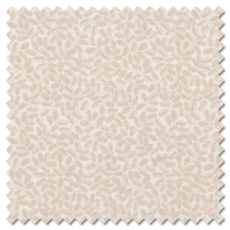 Tiny Tonals Tiny Leaves Cream on Cream Yardage