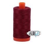Cotton Makó 50wt Thread 1422yds 2460 Dark Carmine Red