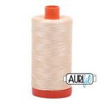 Cotton Makó 50wt Thread 1422yds 2123 Butter