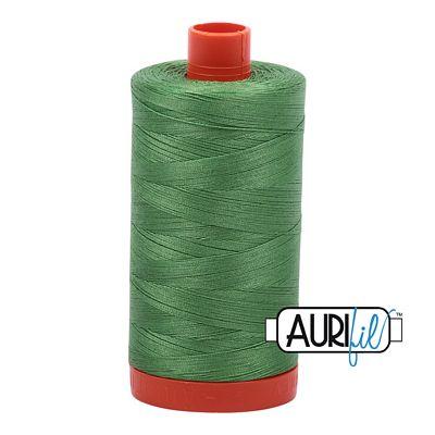 Cotton Makó 50wt 1422yds 2884 Green Yellow Thread