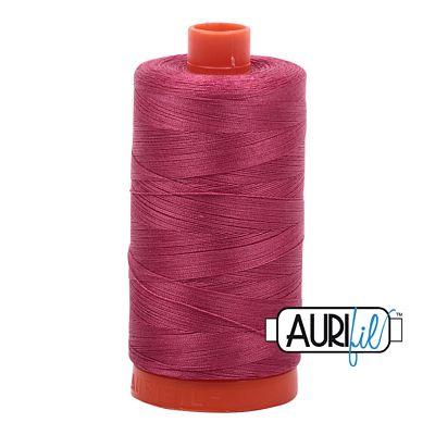 Cotton Makó 50wt 1422yds 2455 Medium Carmine Red