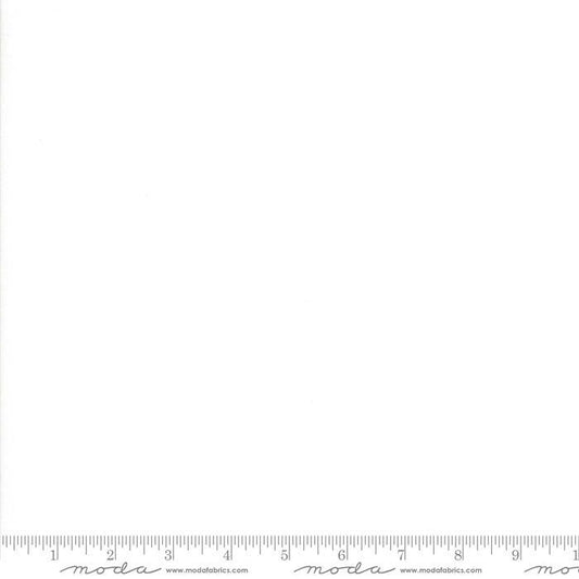 Silky Bella Solids White Bleached Yardage