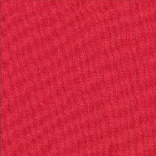 Bella Solids Scarlet Fabric
