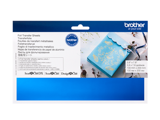 Brother Foil Transfer Sheets Blue