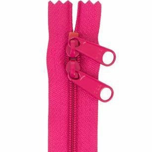 30" Handbag Zipper Double Slide Lipstick