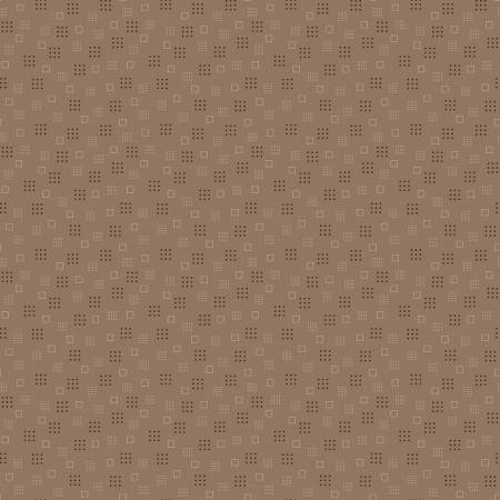 Calico Squares Chestnut Yardage