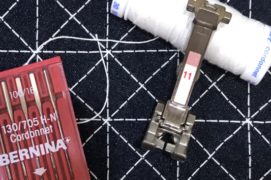 Cordonnet Foot #11 (buttonhole twist) Bernina