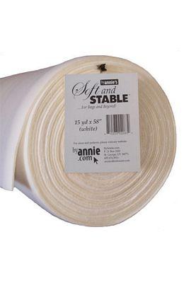 Soft and Stable White Yardage
