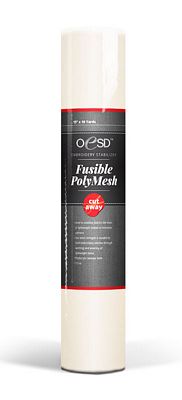 Fusible Polymesh CutAway White (1.5oz, 10" x 10yds)