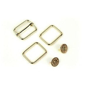Holly or Charade Hardware Kit Gold
