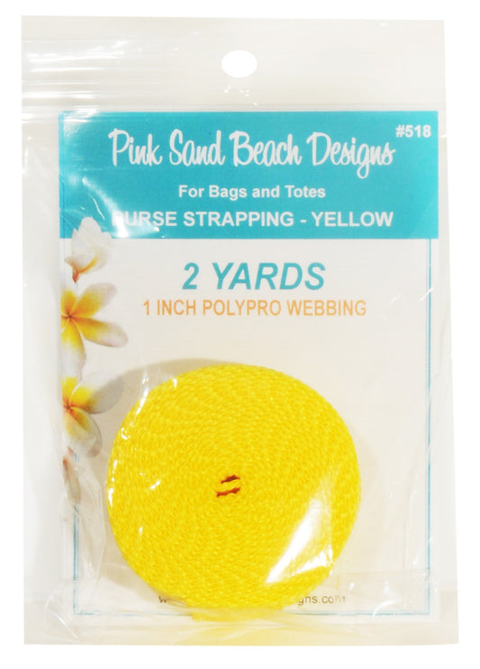 Purse Strapping Yellow (1" x 2yds)