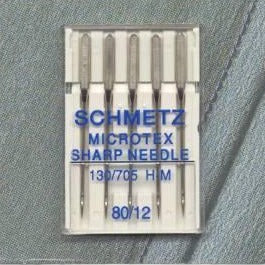 Schmetz Microtex (Sharp) Machine Needles Size 80/12