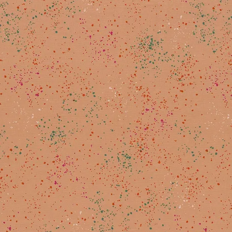 Speckled Peach Fabric