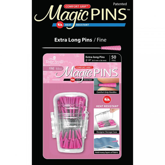 Magic Pins Extra Long Pins Fine 2-1/4" 50 ct