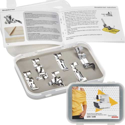 Bernette Presser-Foot Set 6 pcs