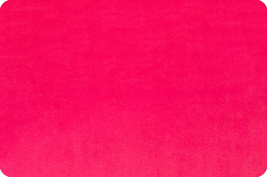 Extra Wide Solid Cuddle 3 Fuchsia Yardage