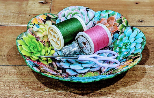 Pretty Little Fabric Bowl Pattern