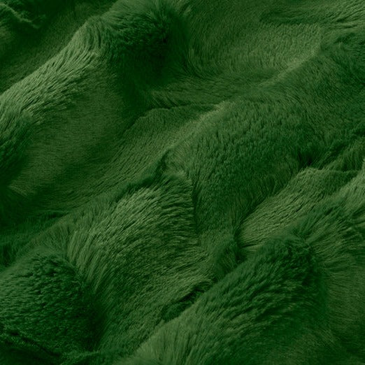 Luxe Cuddle Hide Evergreen Yardage