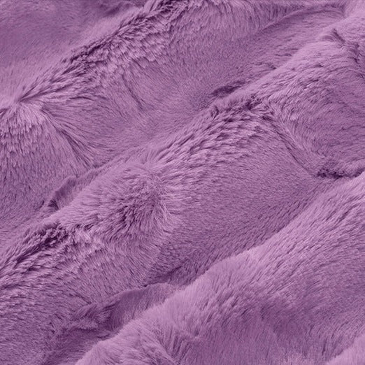 Luxe Cuddle Hide Violet Yardage