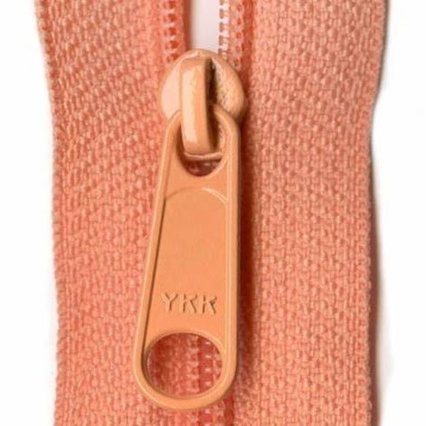 Ziplon Closed Bottom Zipper 22" Peach