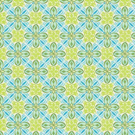 Enchanted Small Tile Avocado Yardage