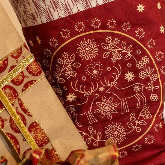 What type of fabric is used for sewing?