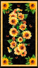 Sunshine Whispers - Large Panel 44"x 24 1/2" - Multi - Panel