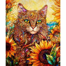 Sonny in the Sunflowers Panel 36''