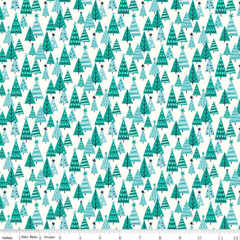 Deck the Halls Happy Forest A Yardage