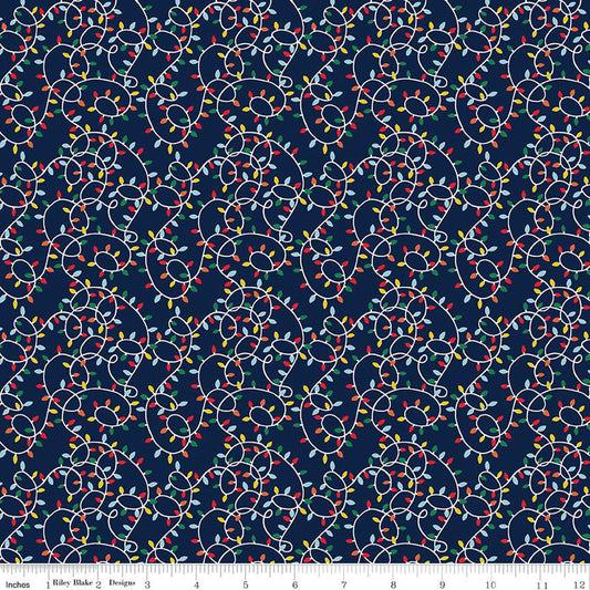 Deck the Halls Tangled Up B Fabric